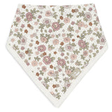 Lot de 2 bavoirs bandana- retro Flowers