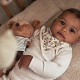 Lot de 2 bavoirs bandana- retro Flowers