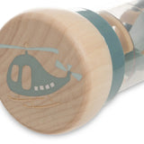 Bâton de pluie en bois - Bleu