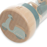 Bâton de pluie en bois - Bleu