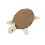 COUSSIN WABI-SABI TORTUE BRODÉ EN COTON LAVÉ