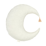 COUSSIN LUNE L1N0 EN LIN FRANÇAIS LAVÉ greige