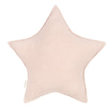 COUSSIN ÉTOILE L1N0 EN LIN FRANÇAIS LAVÉ mauve