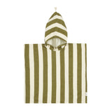 PONCHO DE PLAGE doublure en gaze de coton 3-6 ans