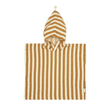 PONCHO DE PLAGE doublure en gaze de coton 3-6 ans