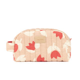 TROUSSE DE TOILETTE IMPERMÉABLE, red tulips