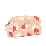 TROUSSE DE TOILETTE IMPERMÉABLE, red tulips