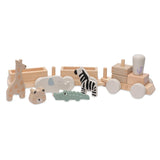 Jouet Train en Bois - Jungle Jumbo