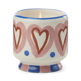 Bougie parfumée en céramique 226g - Vanille et Bois de rose