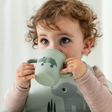 Gobelet à bec en silicone Playground - vert