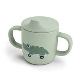 Gobelet à bec en silicone Playground - vert