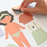 Jeux de magnets- silhouette à habiller