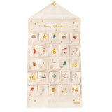 Calendrier de l'Avent avec Poches en Tissu
