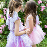 Ensemble papillon lilac jupe et ailes (4/6 ans)