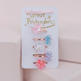 Lot de 5 bagues - Fleurs