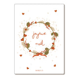 Carte - Couronne Joyeux Noel