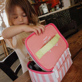 Sac Repas Pink Stripes.