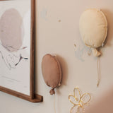 Ballon en tissu décoration -écru