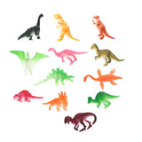 Lot de 12 dinosaures figurines