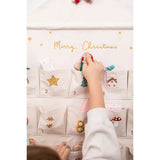 Calendrier de l'Avent avec Poches en Tissu