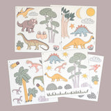 Magnets dinosaures- 52 magnets