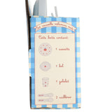 Set vaisselle mélanine - Vichy bleu