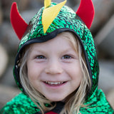 Cape réversible dragon/chevalier (5/6 ans)