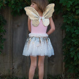 Ensemble sequin papillon, jupe, ailes et baguette (4/6 ans)
