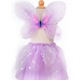 Ensemble papillon lilac jupe et ailes (4/6 ans)