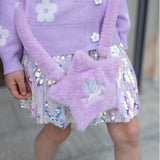Jupe sequins 4-6 ans