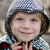 Cape réversible dragon/chevalier (5/6 ans)