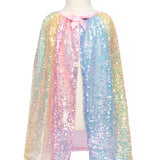 Cape sequins roses (4/6 ans)