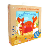 Mes amis du bain - cache-cache à la mer - mon livre de bain magique