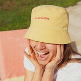 Bob rayé sunshine réversible - 6/12 mois