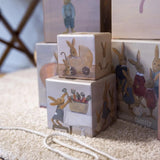 Tour à empiler - Famille petits lapins