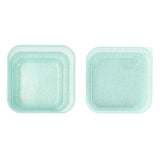 3 Boîtes à Lunch Aqua - Glitter Turquoise