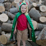 Cape réversible dragon/chevalier (5/6 ans)