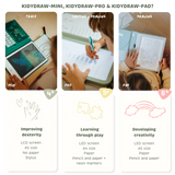 Tablette lumineuse à décalquer - Animaux 8 ans +
