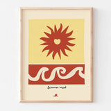 Affiche - Summer mood vague