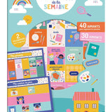 Mon aventure aimantée - mon calendrier de la semaine