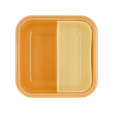 Boîte à Lunch - Motifs échecs jaune