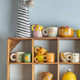 Tasse en grès- Nature fleurs