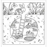Cahier de coloriage + 10 feutres double pointe
