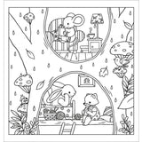 Cahier de coloriage + 10 feutres double pointe