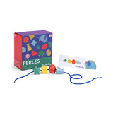 Jeu de perles en bois à enfiler - Les Toupitis