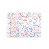 Set en silicone à colorier + 5 feutres - Les Toupitis