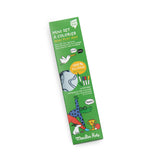 Mini set en silicone a colorier + 4 crayons - Les Loufoques