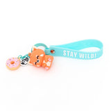 Porte-clés avec pendentif Panda roux - Stay wild!