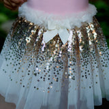 Ensemble sequin papillon, jupe, ailes et baguette (4/6 ans)
