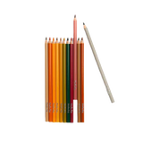 12 crayons de couleur + cartes - Le jardin du moulin